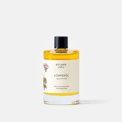 Aromapflege Körperöl | regenerierend mit Rosengeranie & süße Orange
